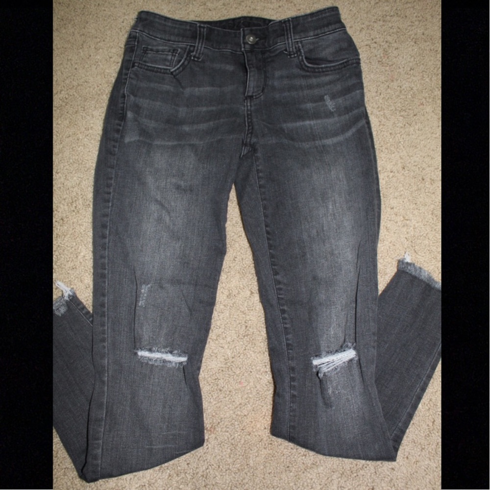 Arizona Jean CO Light Washed Black Jeans